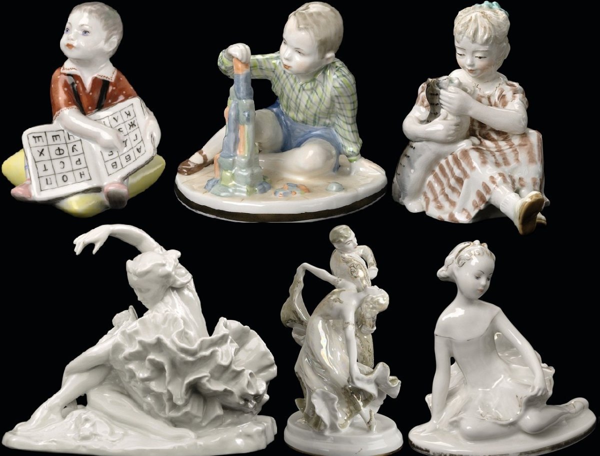 Дорогие фарфоровые статуэтки