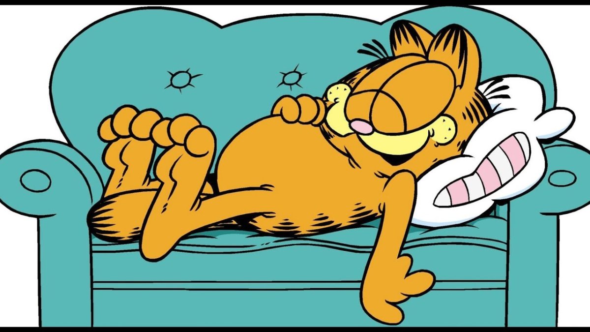 Ленивый кот