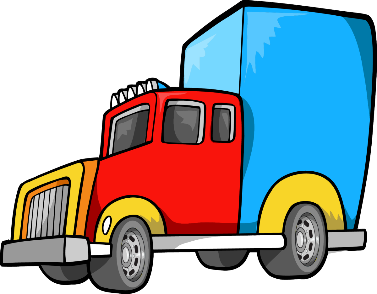 Мультяшный грузовик