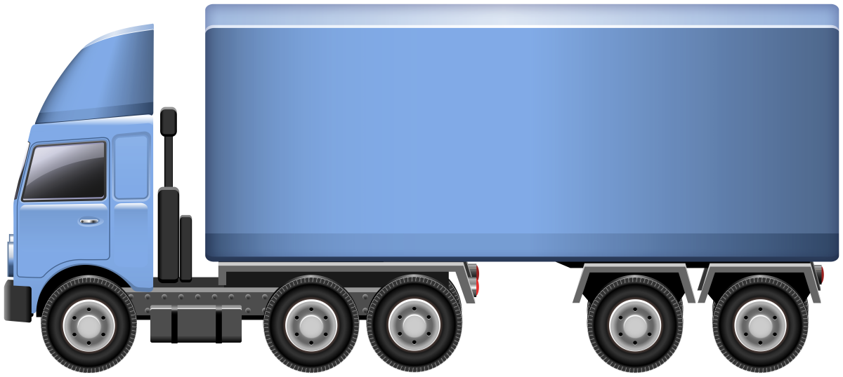 Красный кузов грузовика