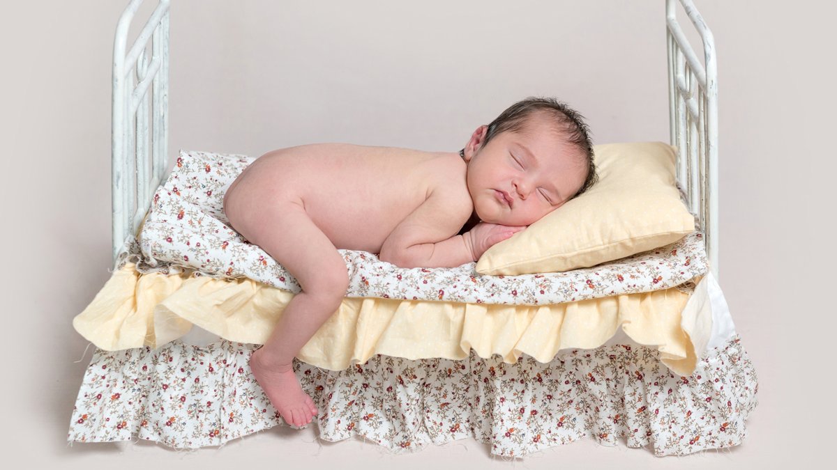 Детская кровать иллюстрация