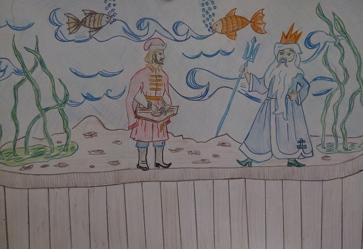 Иллюстрация к опере Садко