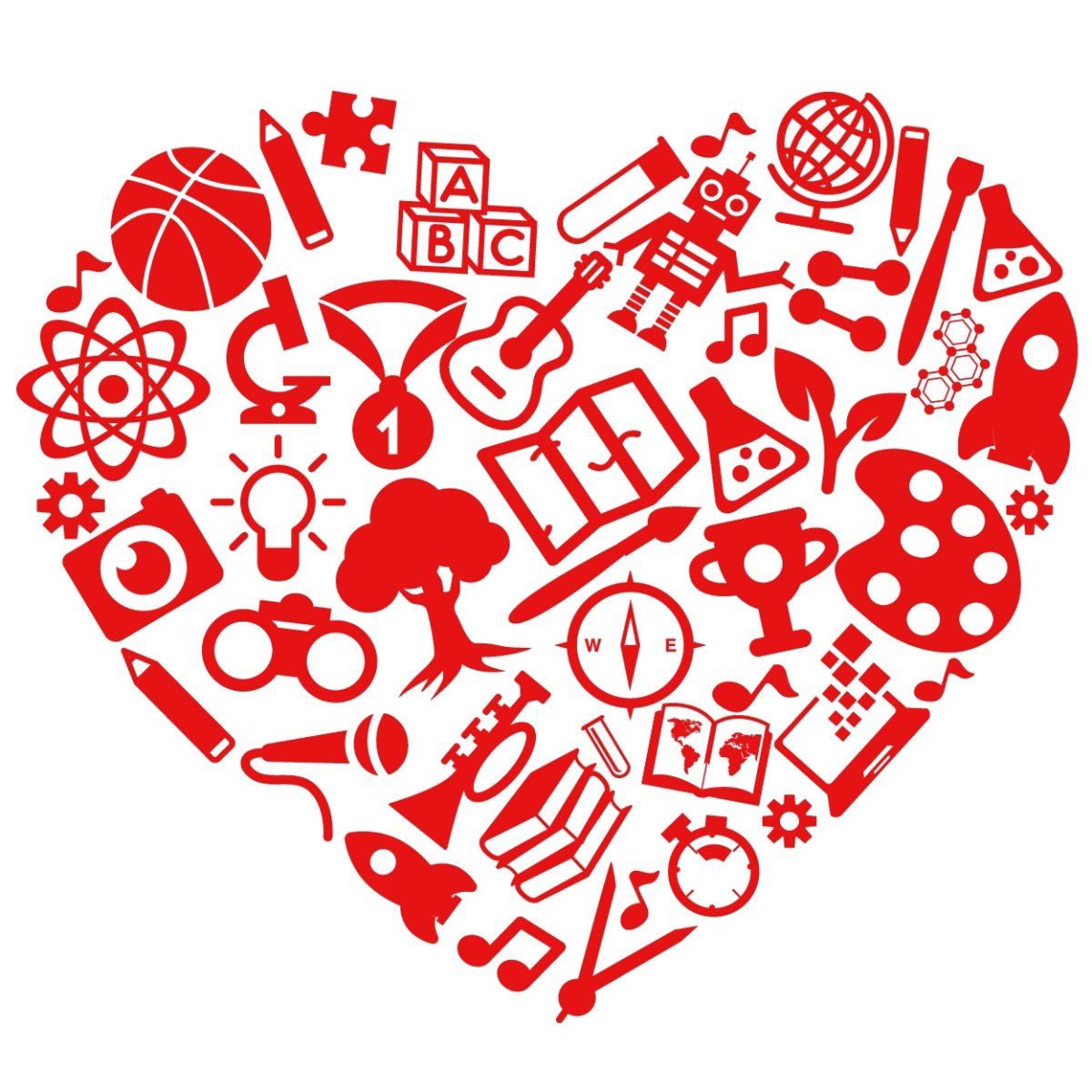 Логотип конкурса сердце отдаю детям 2022