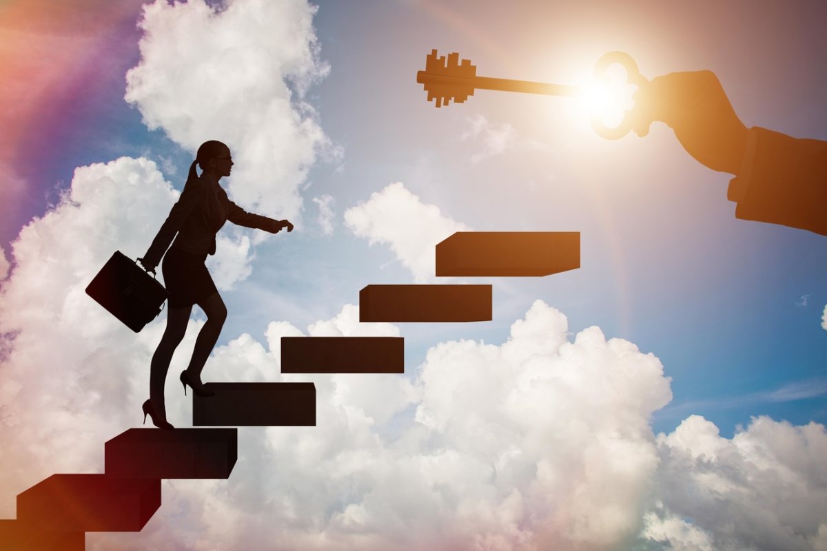 Лестница для презентации