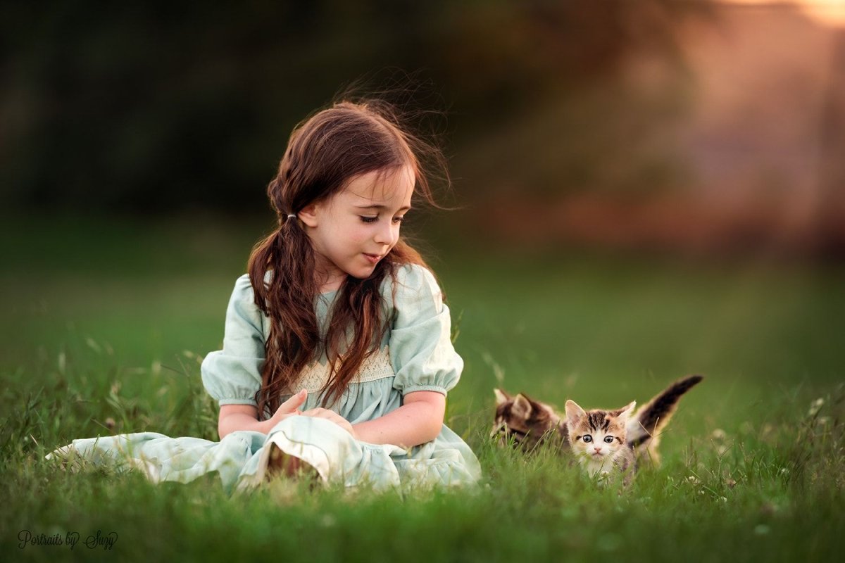 Серия детских фотографий