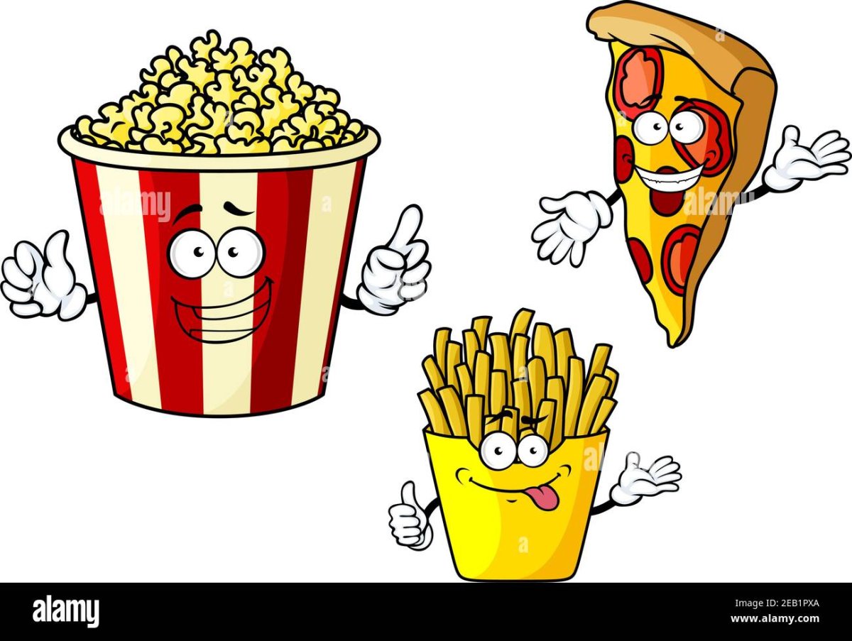 Попкорн мультяшный