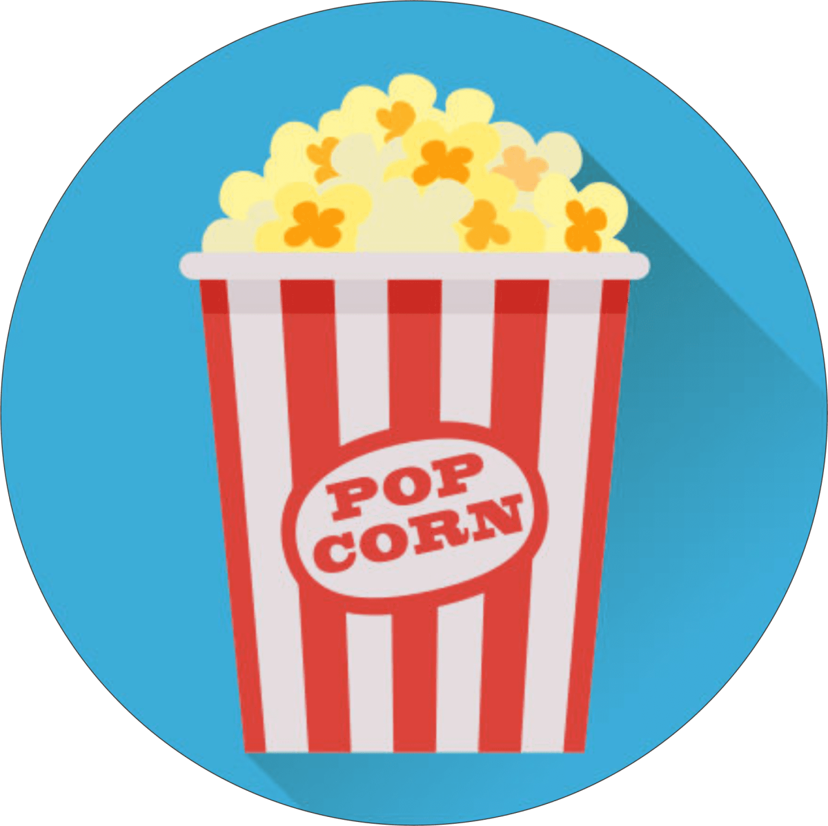 Табличка попкорн