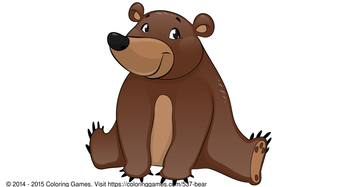 Медведь на прозрачном фоне