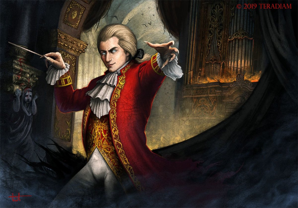 И Моцарта усмешка всё слышней.