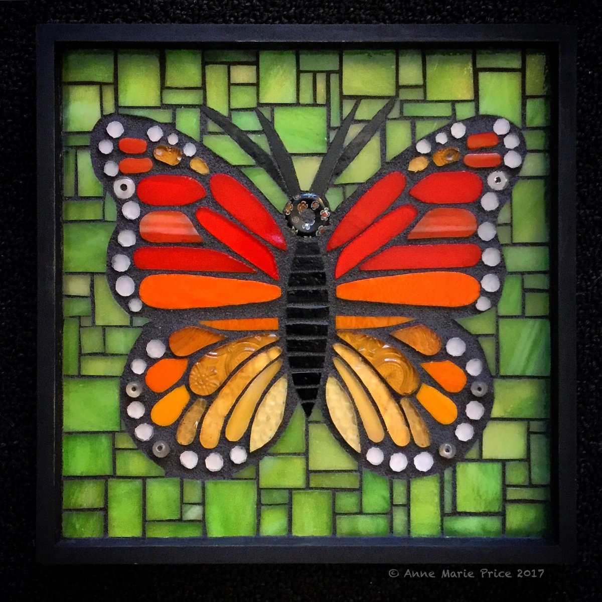 Витраж "бабочка"