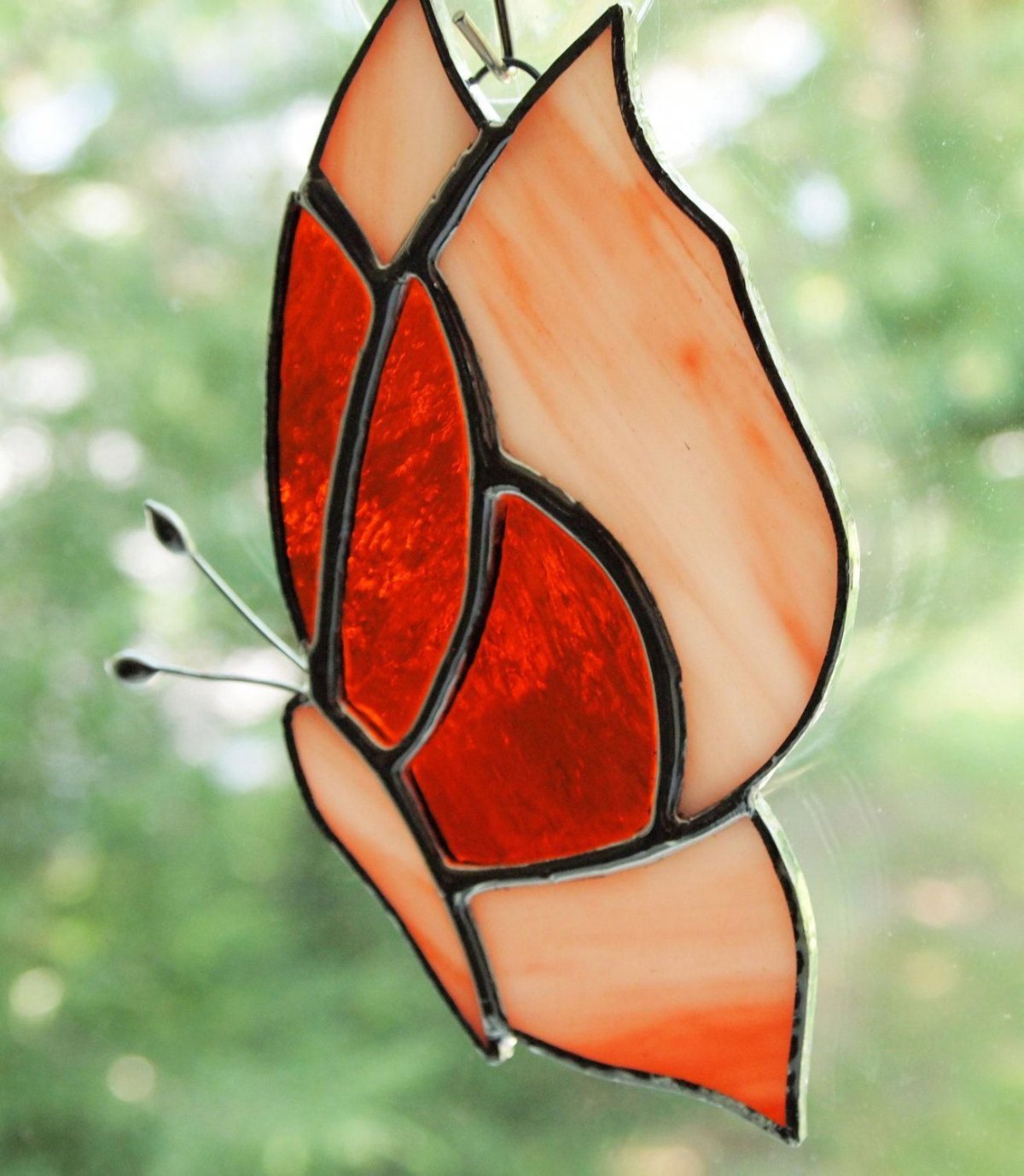 Витражные картины бабочки