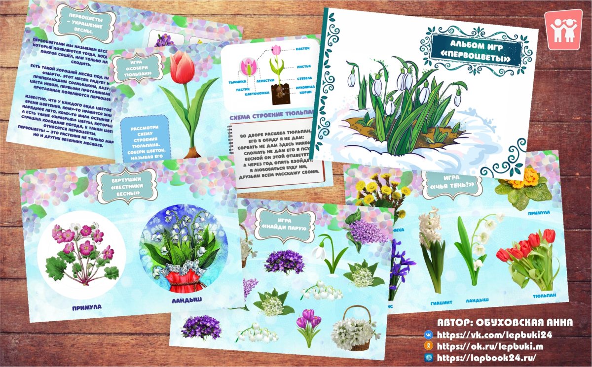 Ботаническая живопись пролески акварелью