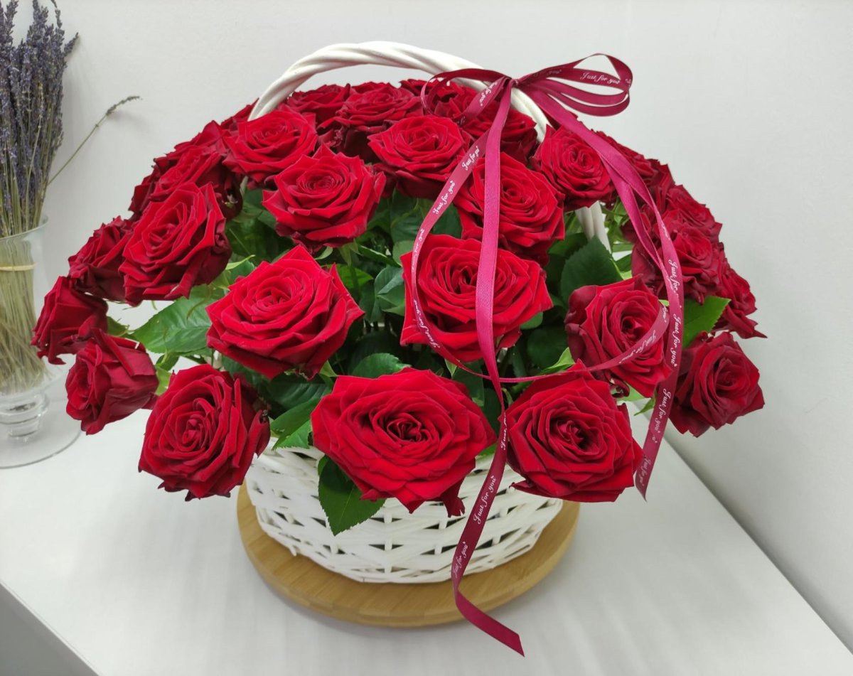 Красивые корзинки с цветами