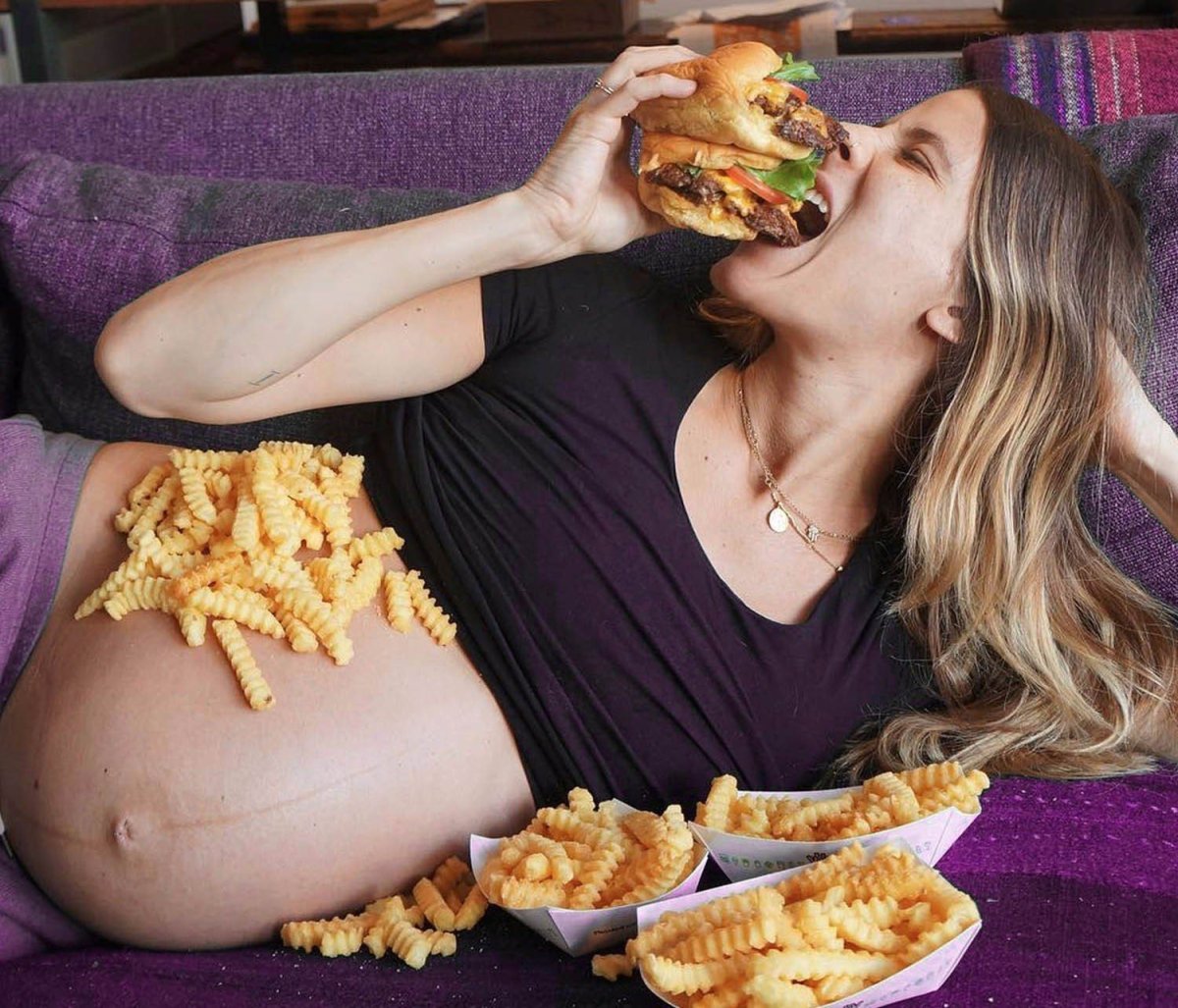 Неправильное питание беременной