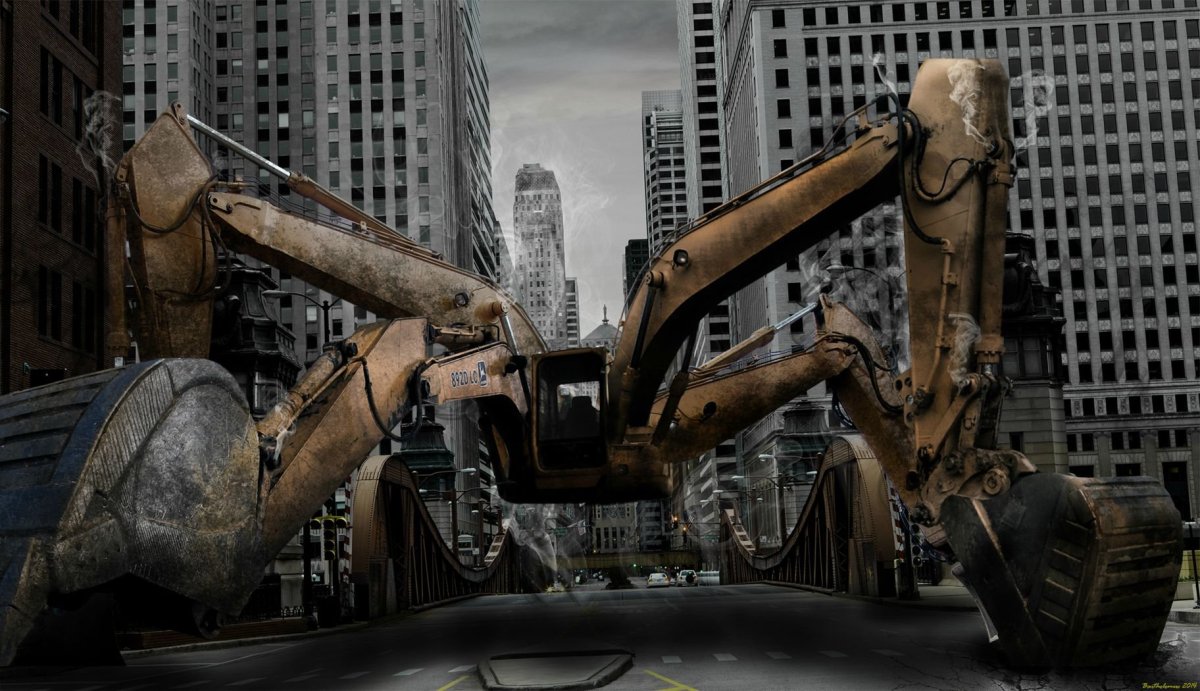 Злой экскаватор