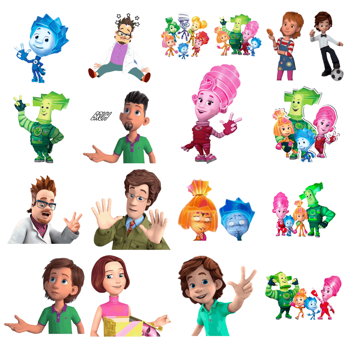 Герои Фиксиков