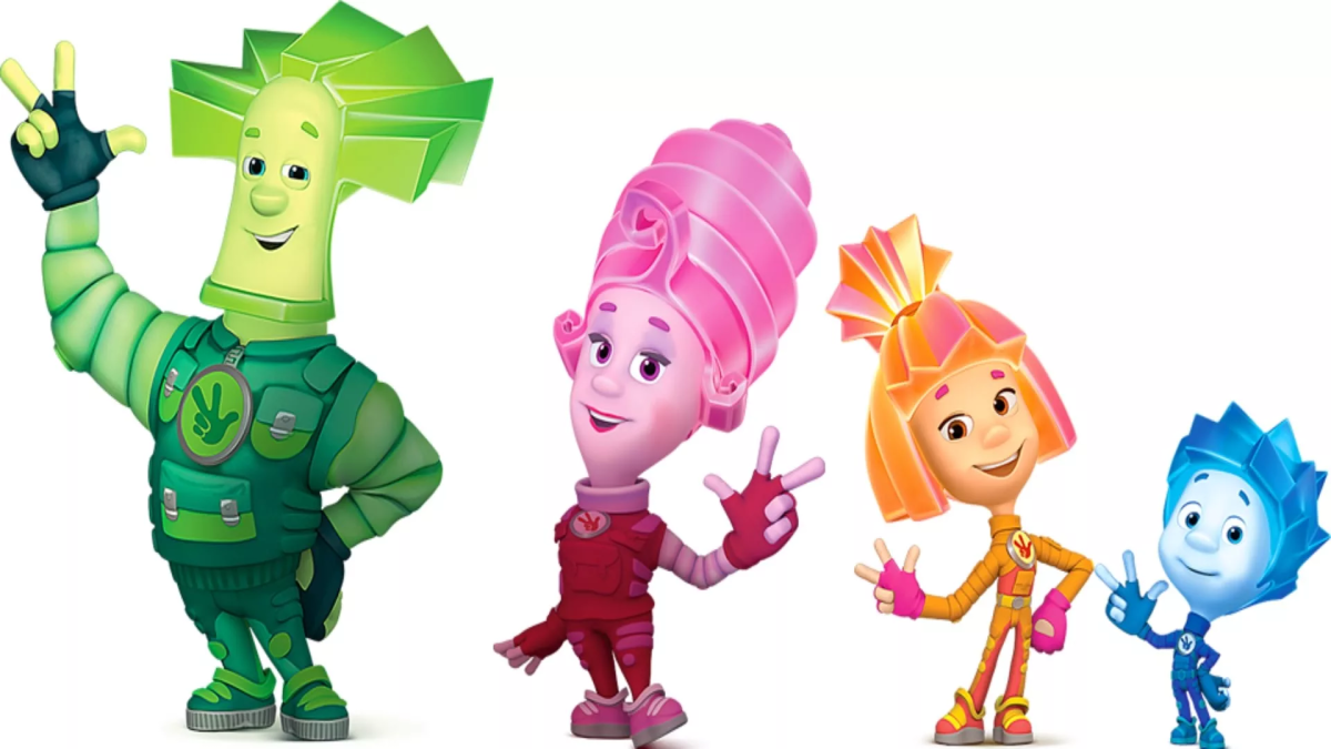 Герои мультика Фиксики Папус