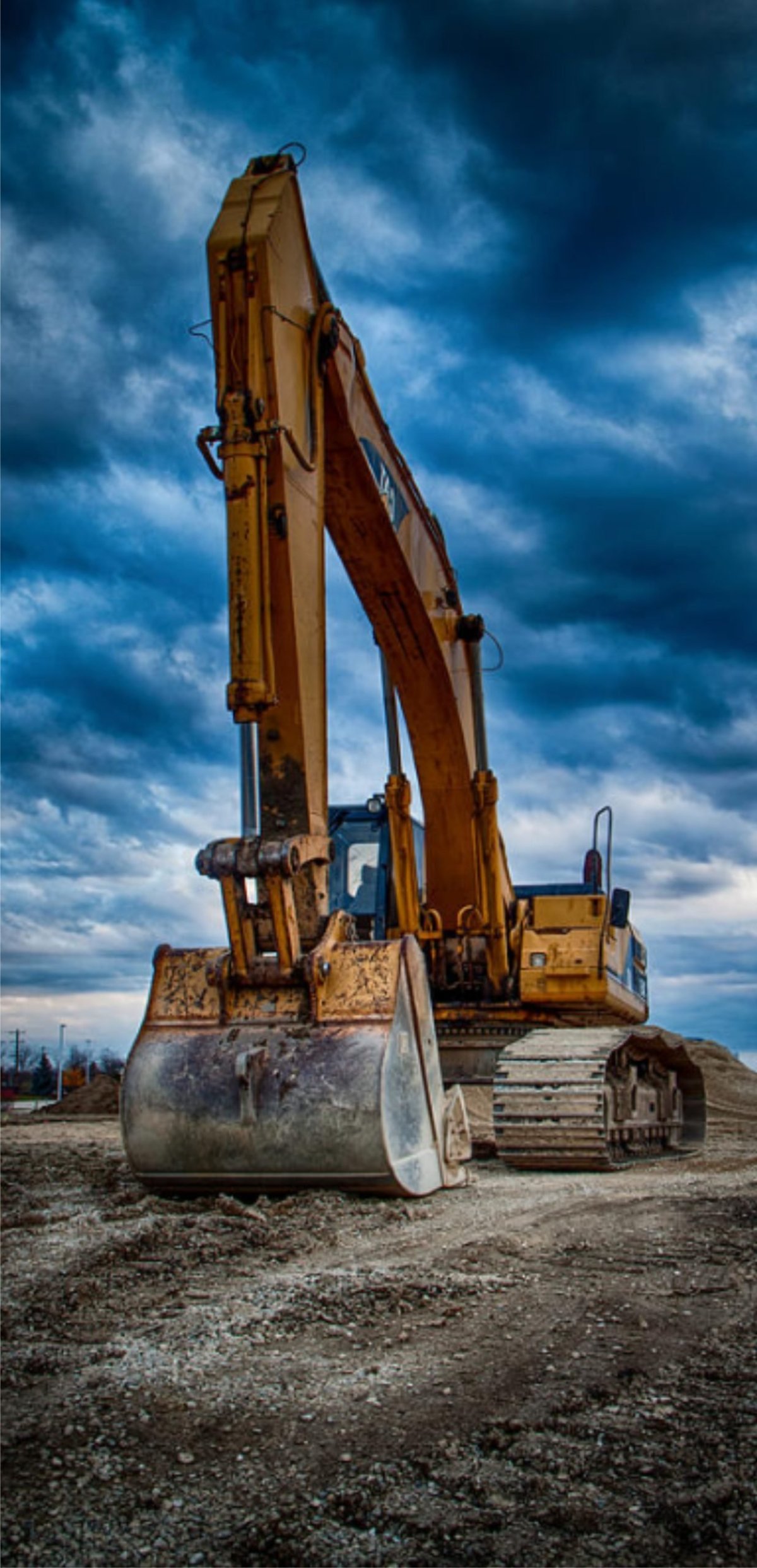 Экскаватор строительный