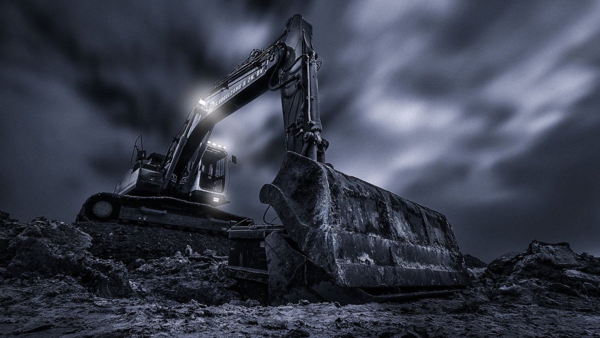 Крутой экскаватор