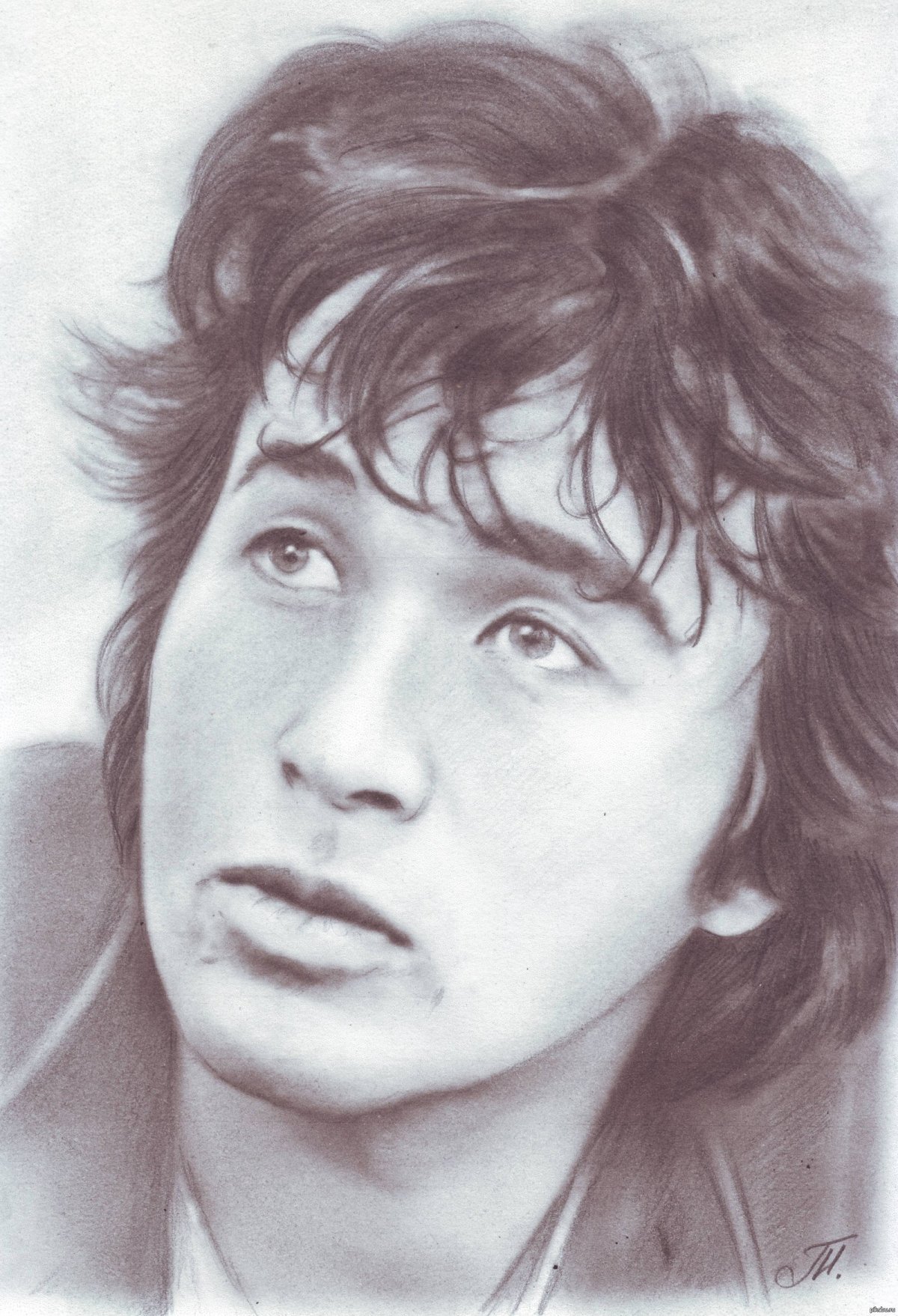 Виктор Цой портрет