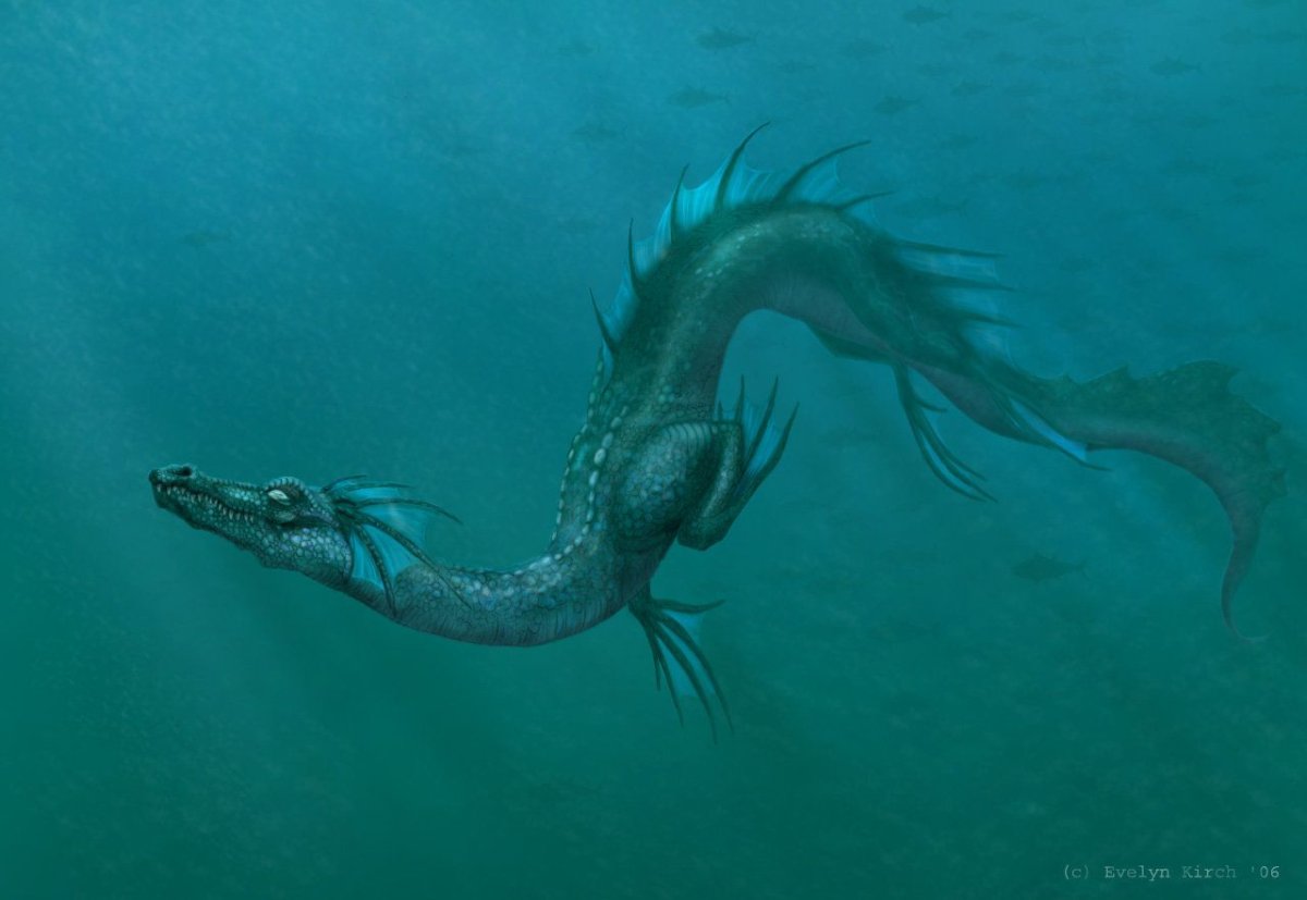 Левиафан морской змей