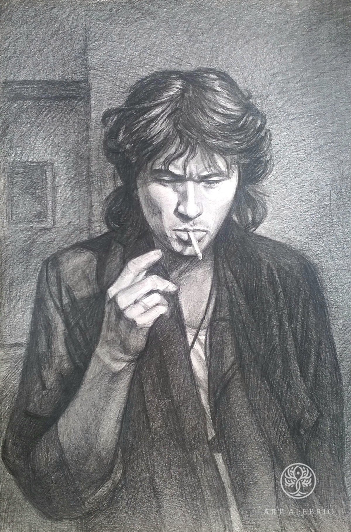 Виктор Цой Графика