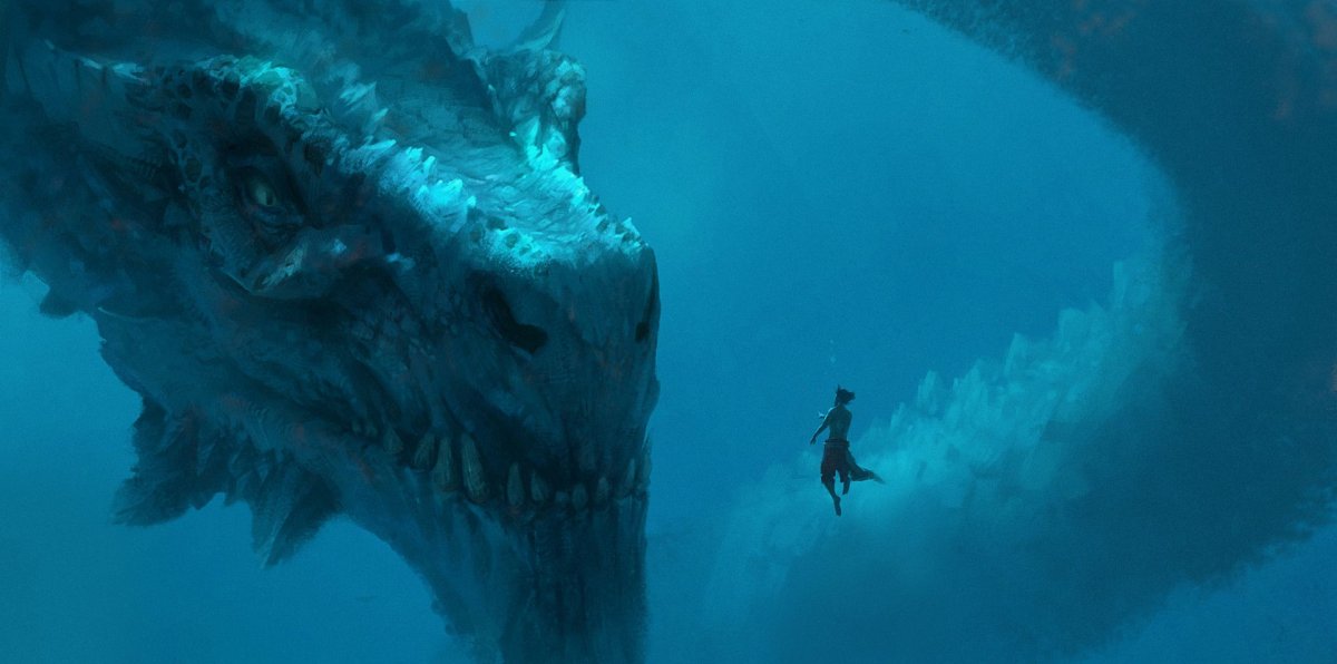 Морской монстр хафгуфа