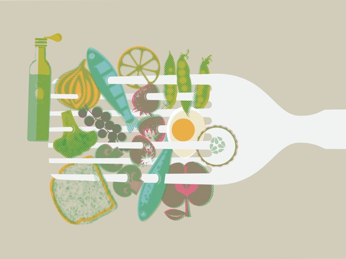 Здоровый образ жизни вектор