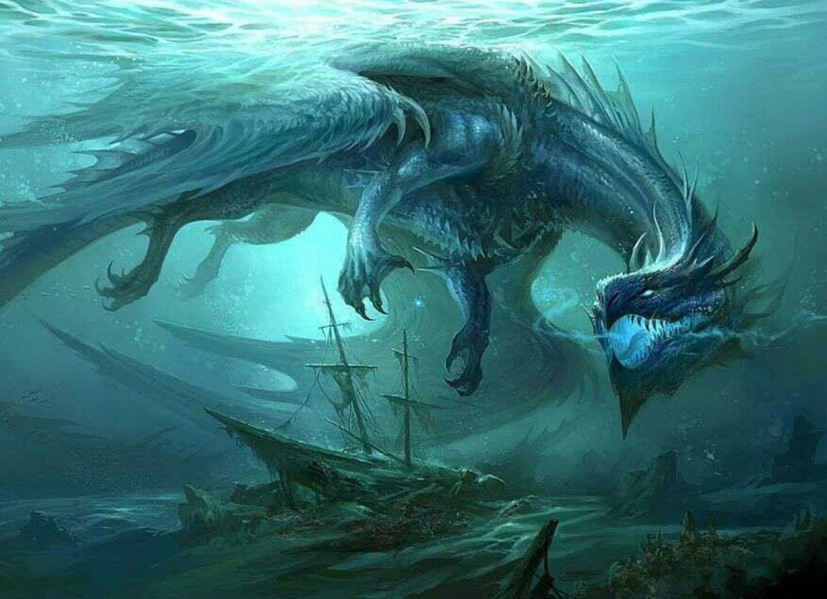 Ледяной дракон Левиафан