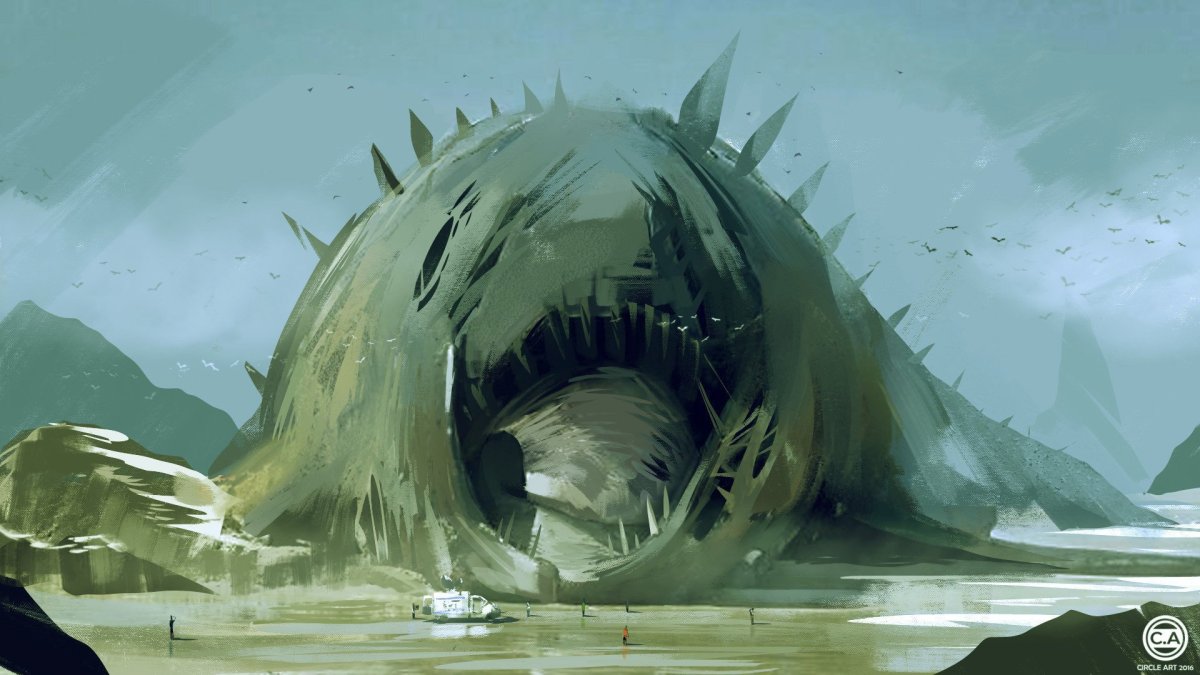 Левиафан чудовище