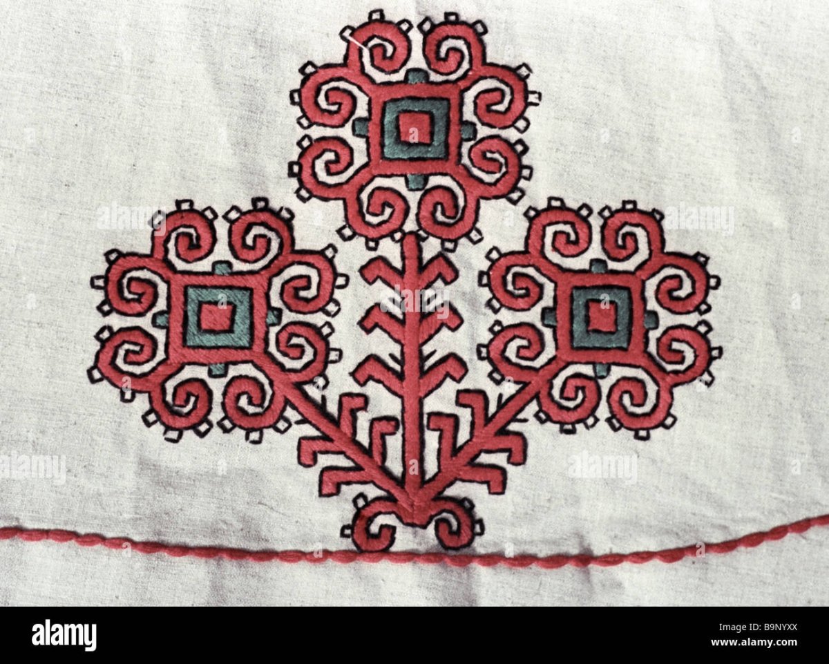 Национальный узор марийцев