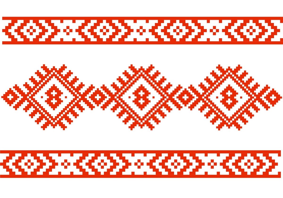 Традиционная Марийская вышивка