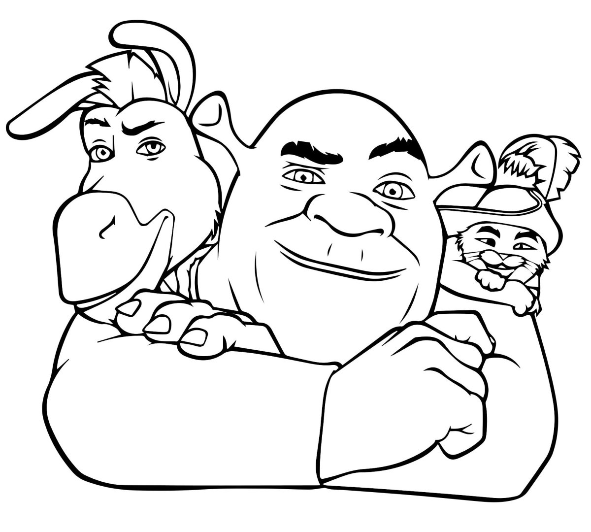 Шрек вид сверху