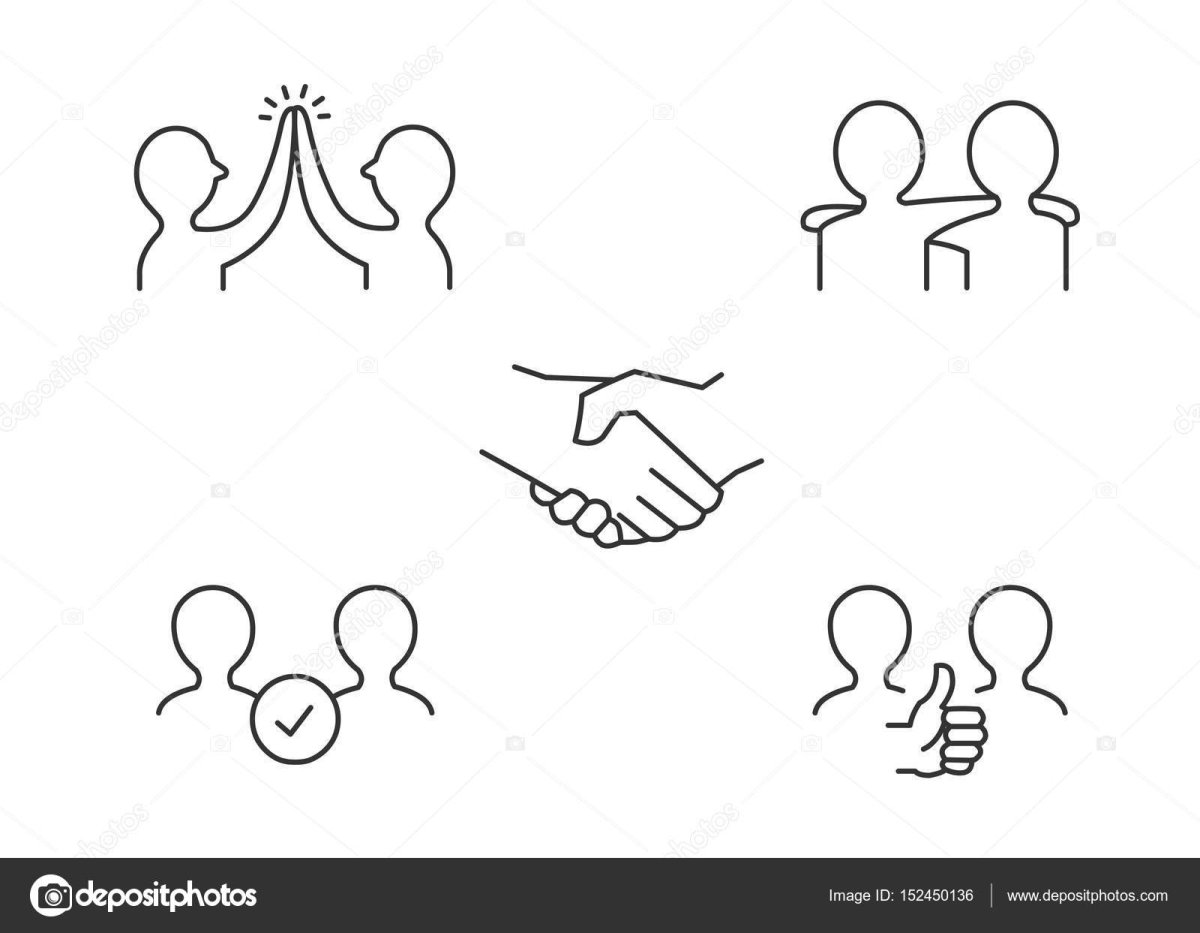 Цветные Отпечатки ладоней