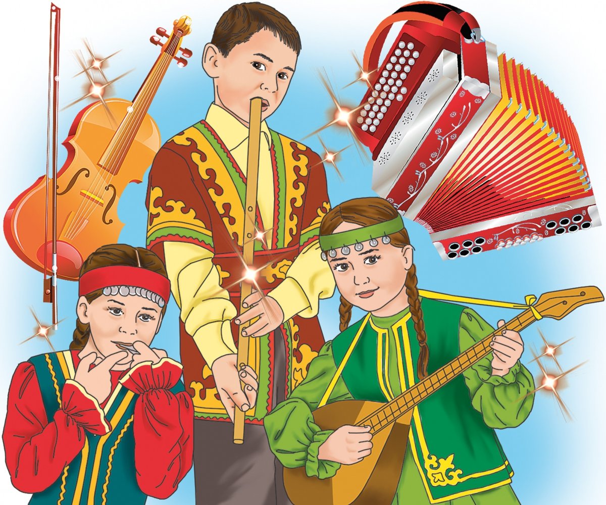 Башкирская девушка в национальном костюме