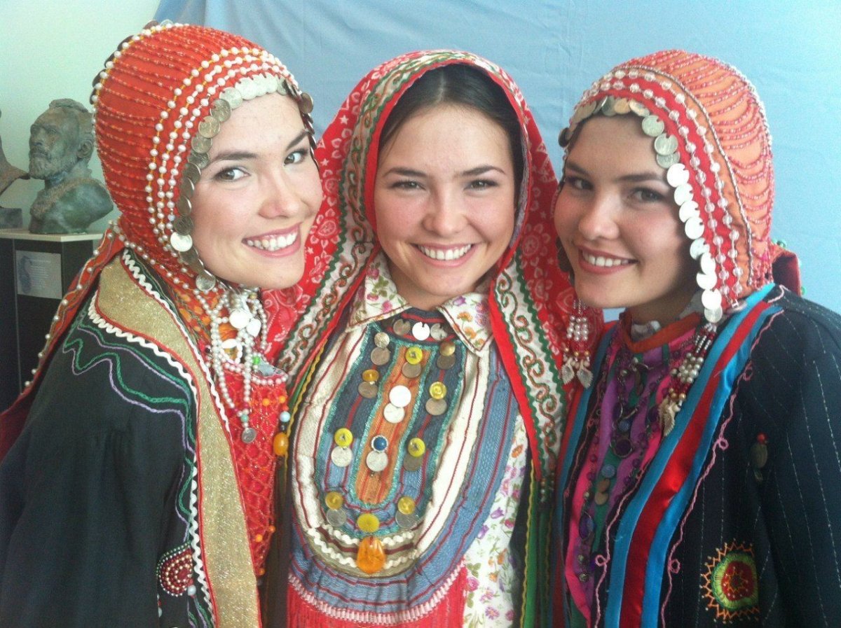 Портрет башкирки