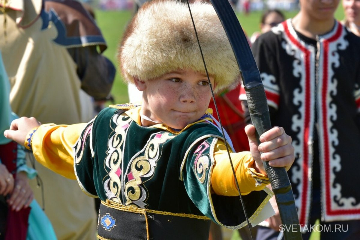 Казах мультяшный