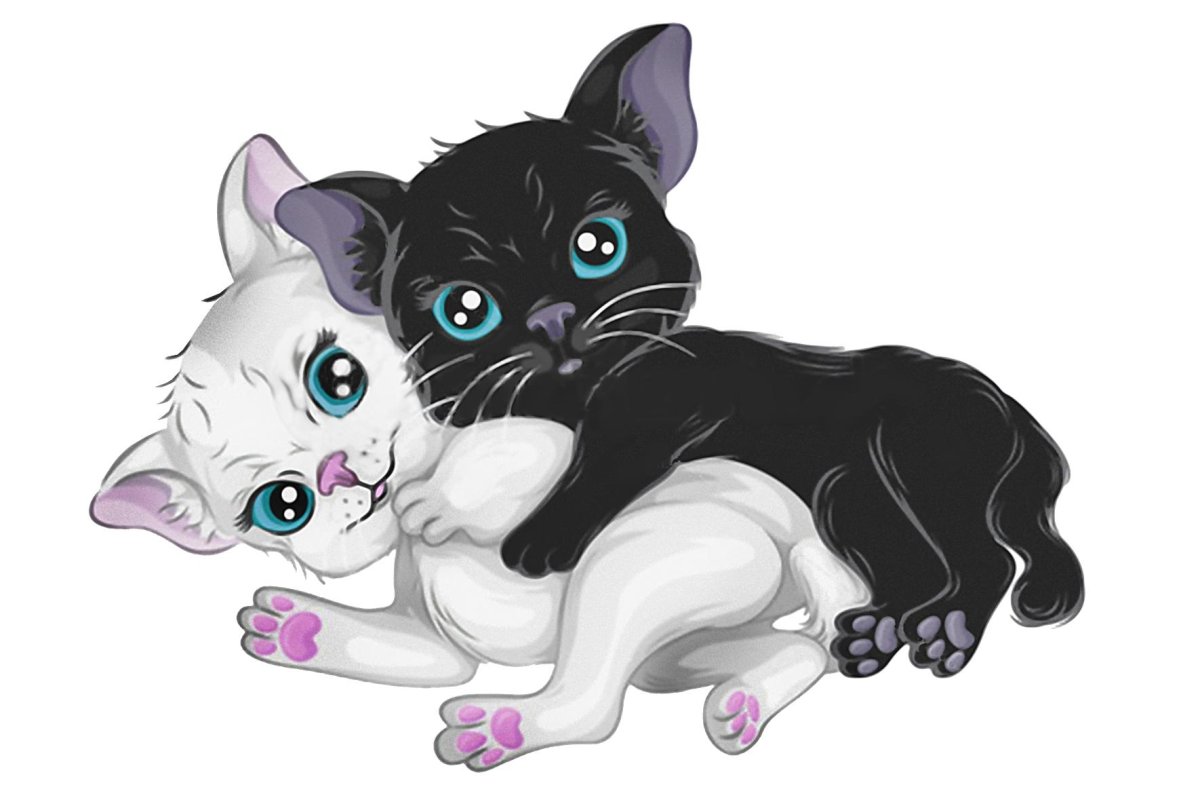 Мультяшные котята