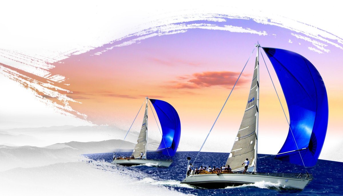 Кораблик в море