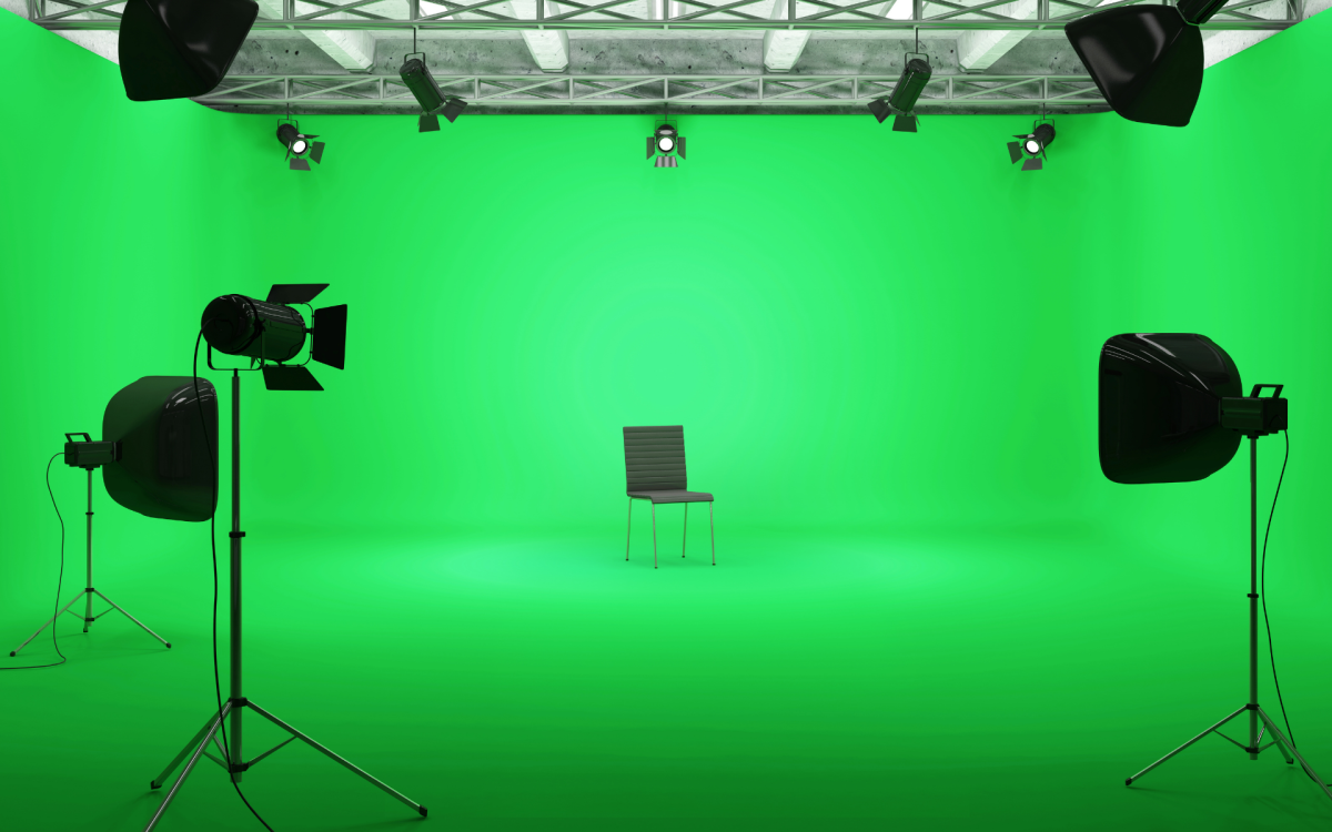 Освещение хромакей студии
