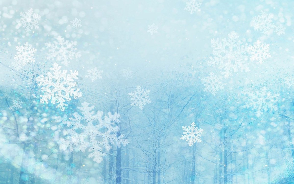 Зимний фон