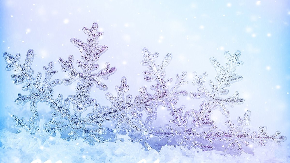Фон для презентации зима