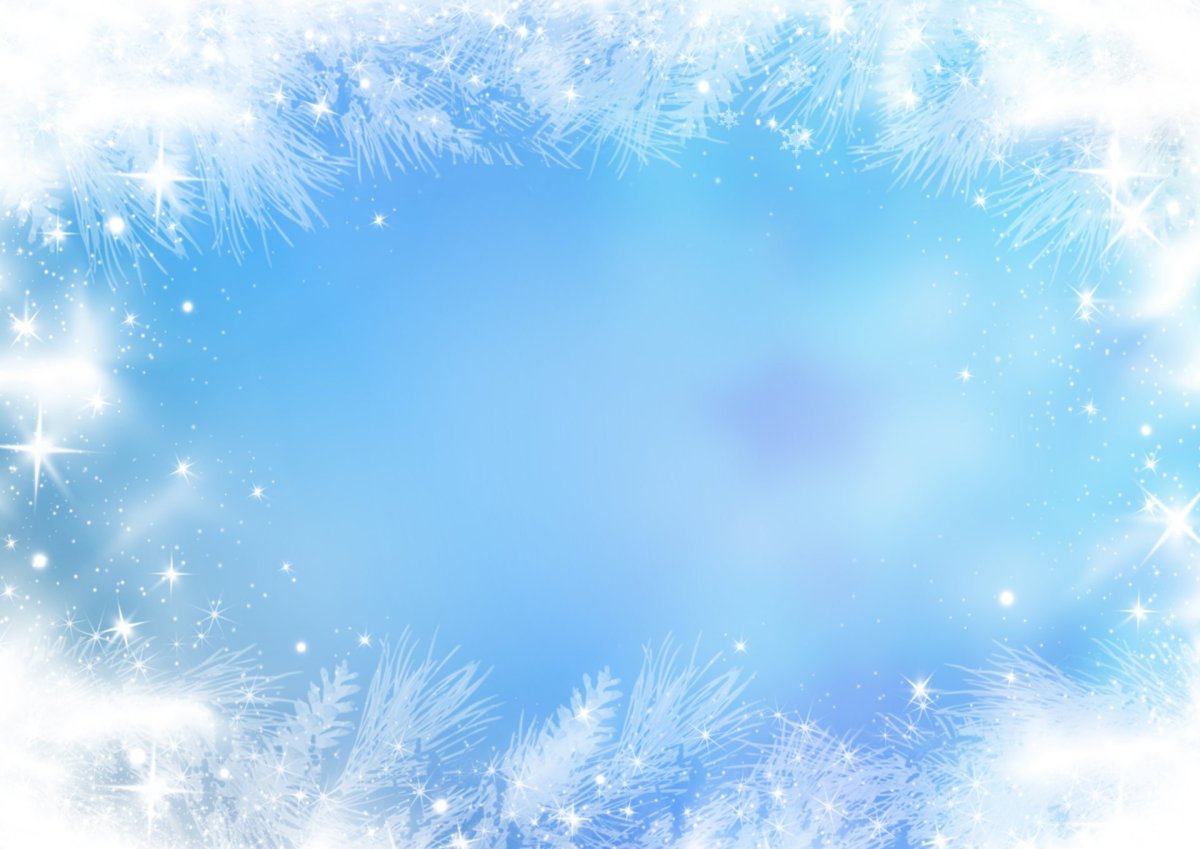 Фон зимний детский