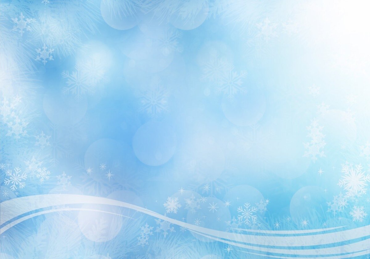 Зимний фон для фотошопа