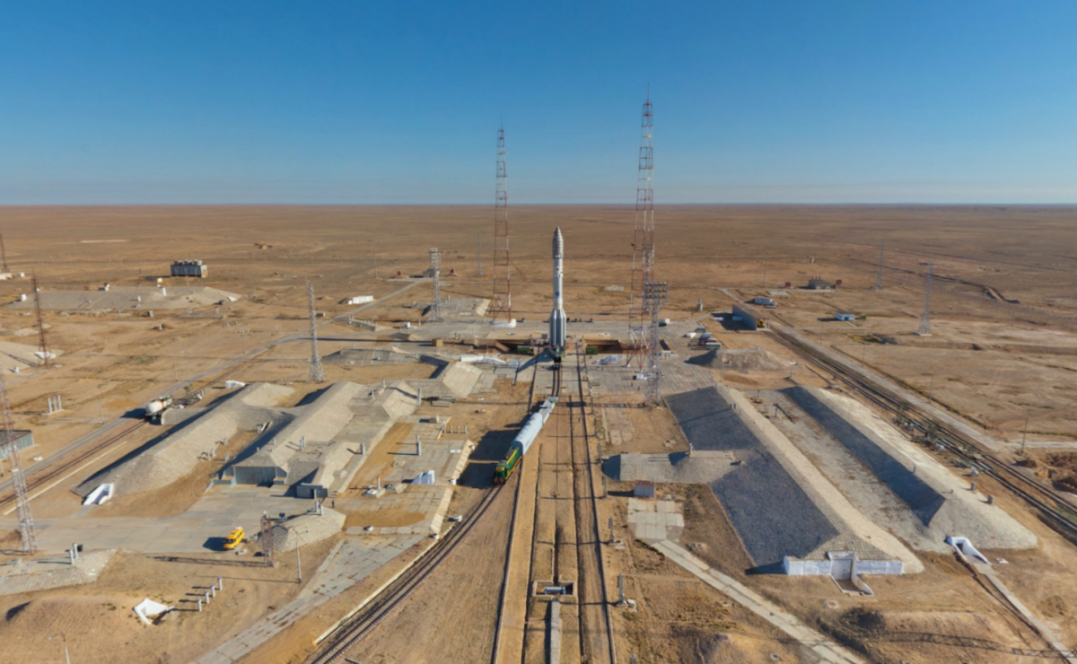 Байконур космодром фон