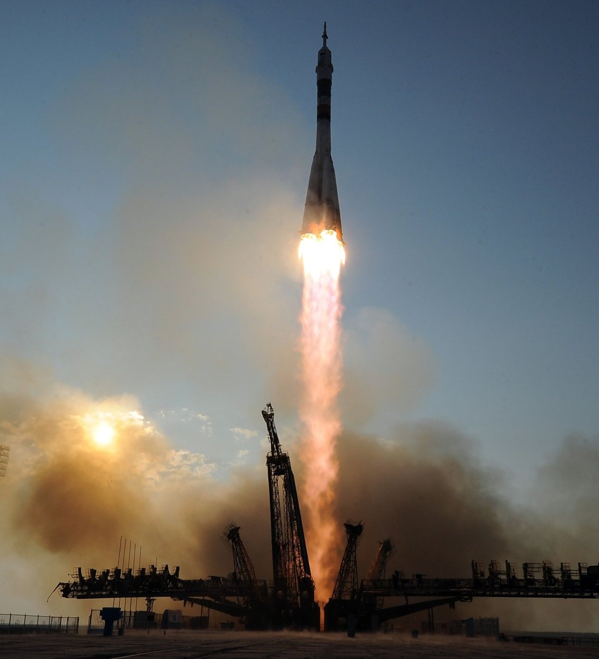 Космодром Байконур арт