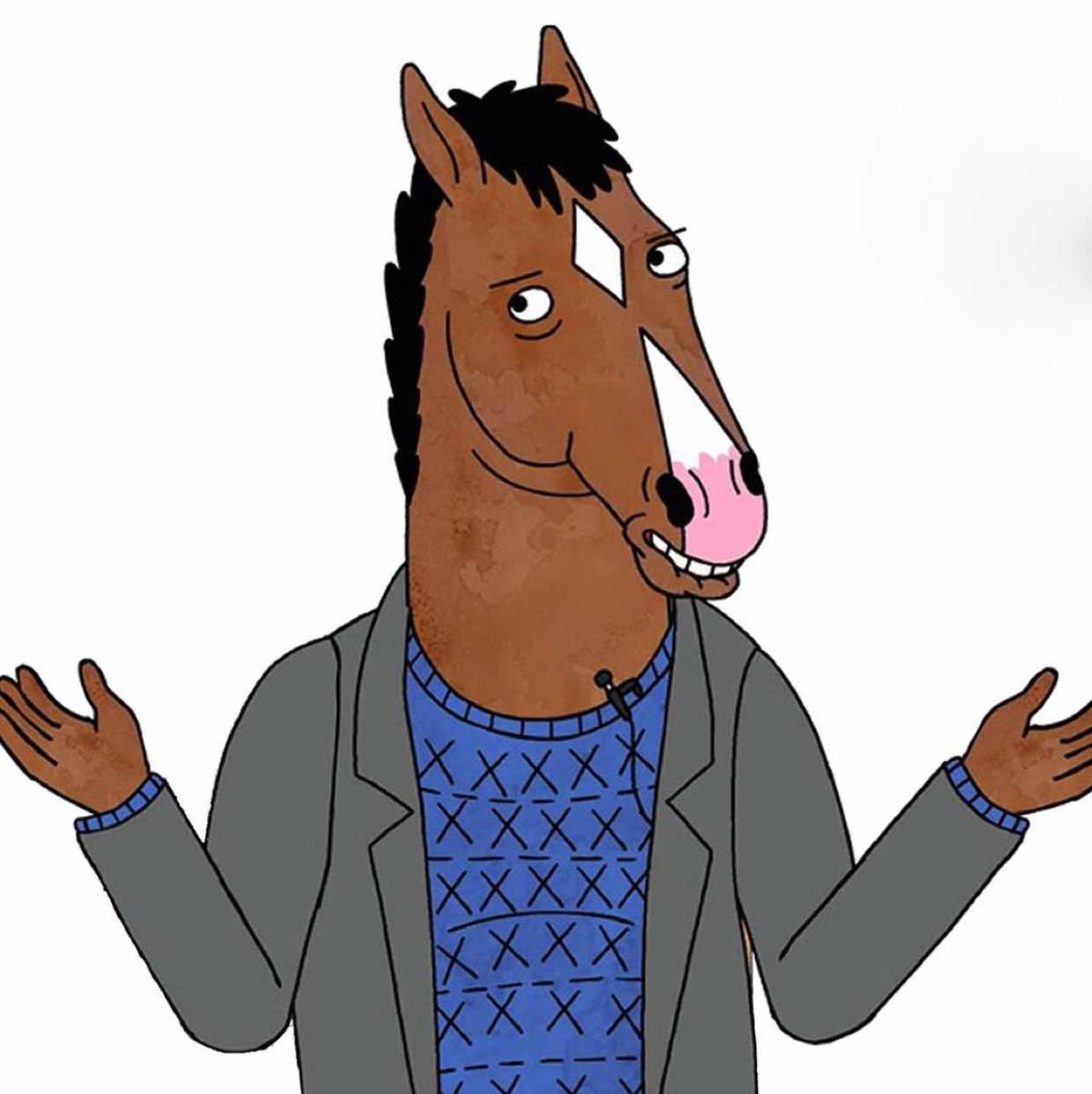 Конь БОДЖЕК В пальто