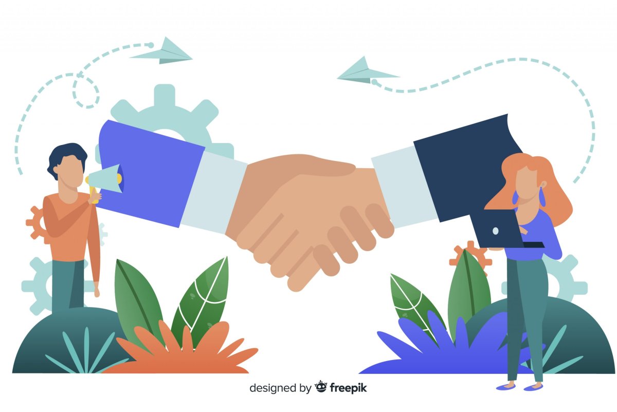 Партнерство иллюстрация