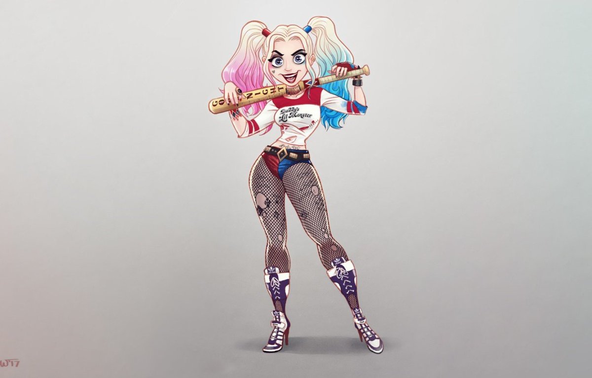 Харли Квинн арт