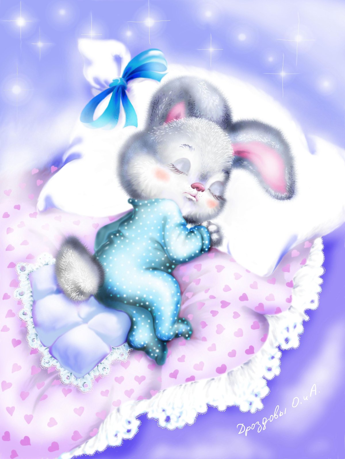 Девочка спит сказочный